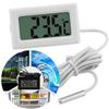 1pc Mini Digital LCD Thermometer With Probe Indoor Convenient Temperature Sensor For Aquarium Fish Tank Home Fridge Thermometer