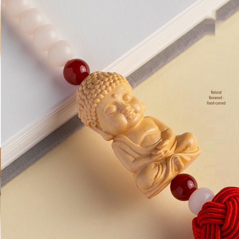 Good Luck Lotus Car Rearview Mirror Hanging Ornament