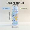 1PC Multicolor Vintage World Map Layout 750ml Color Plastic Water Bottle Leakproof Flip Straw Lid For Sports Office Home Use