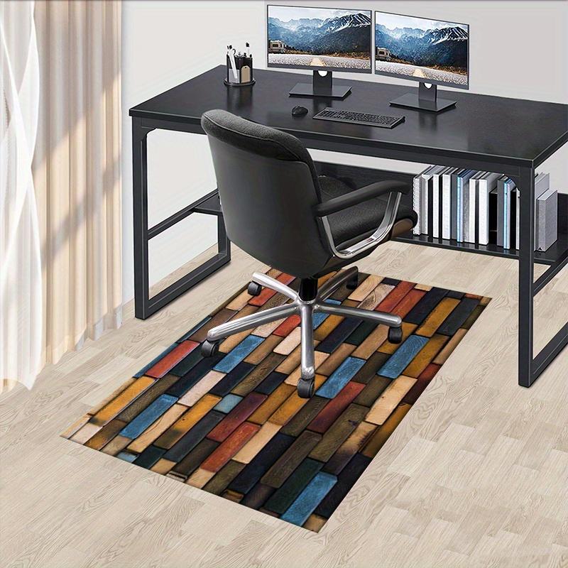 

1pc. Colorful Wooden Blocks Rug for Home Decor, Office Carpet, Chair Cover, Outdoor Mat, Gift Idea 60cm by 90cm