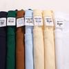 Women's 200g Pure Cotton Short Sleeve Round Neck T-shirt - Solid Color, Casual Fit