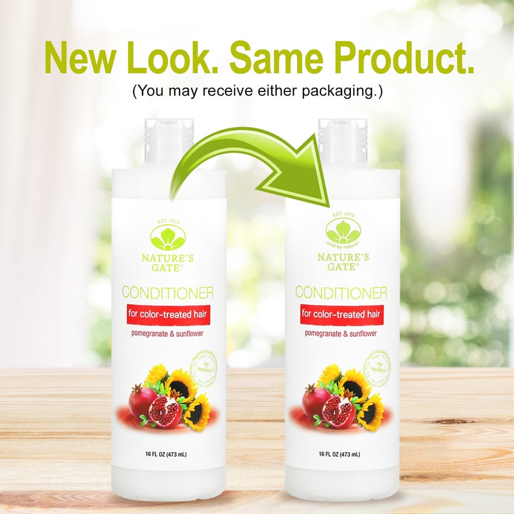 Mild By Nature Pomegranate & Sunflower Conditioner for Color-Treated Hair, 473ml (16 fl oz)