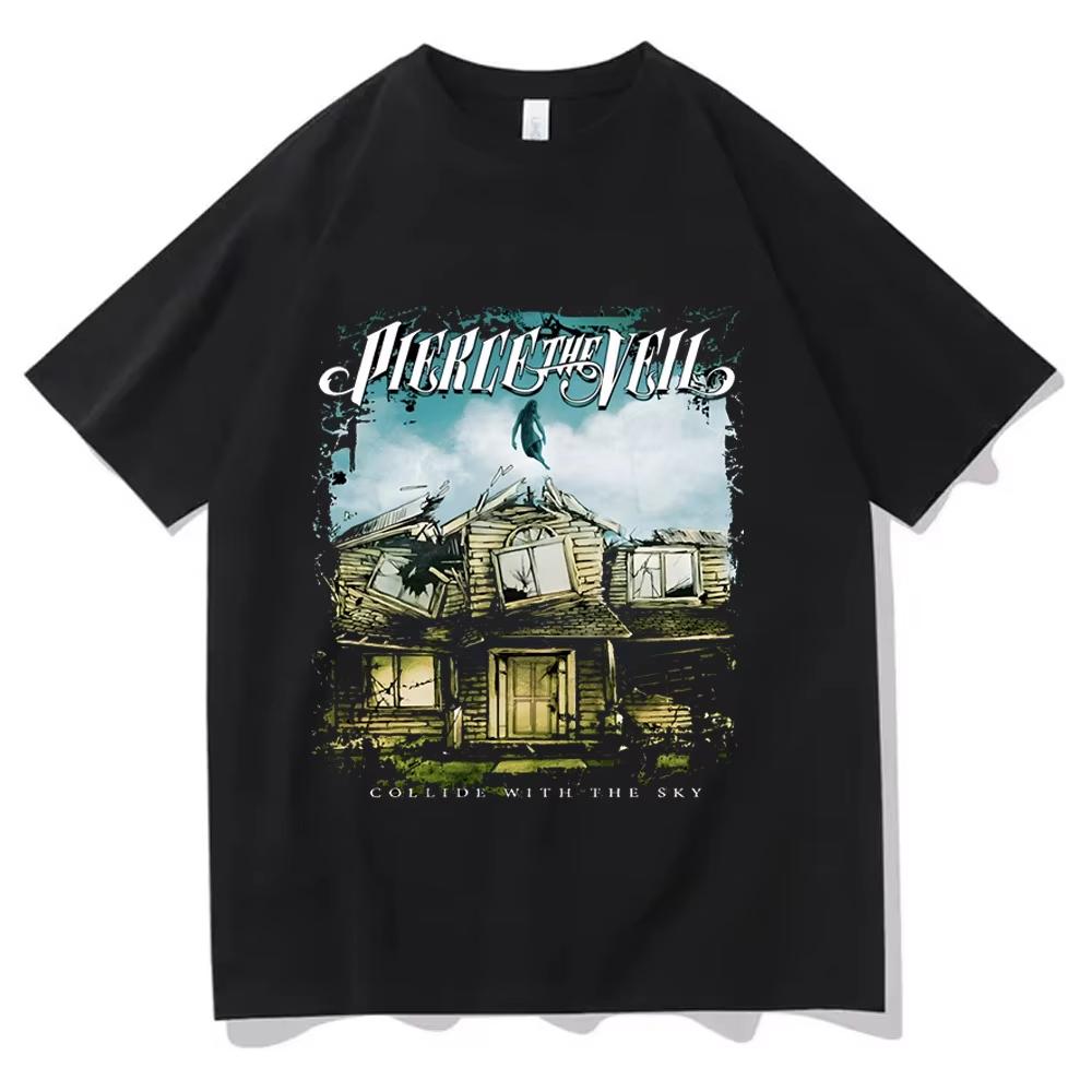 Pierce The Veil Band Vintage Unisexs Clothing and Womens Clothing TShirt Cotton Yk Popular Fashion Summer New T Shirt