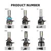 2PCS H4 H7 LED Headlight 20000LM CSP Chip LED H1 H11 H8 H9 9005 9006 HB3 HB4 120W 6000K Auto Fog Light Headlights Universal