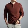 Firstview Men's Winter Thermal Stand-Collar Long-Sleeve T-Shirt