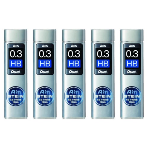 

Pentel Stein Refill 0.3 HB Набор из 5 шт.