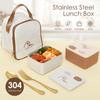 2/3/4Pcs Stainless Steel Meal Box 24oz/700ml Leakproof Metal Food Storage Container with Bag for Outdoor Picnic Office School