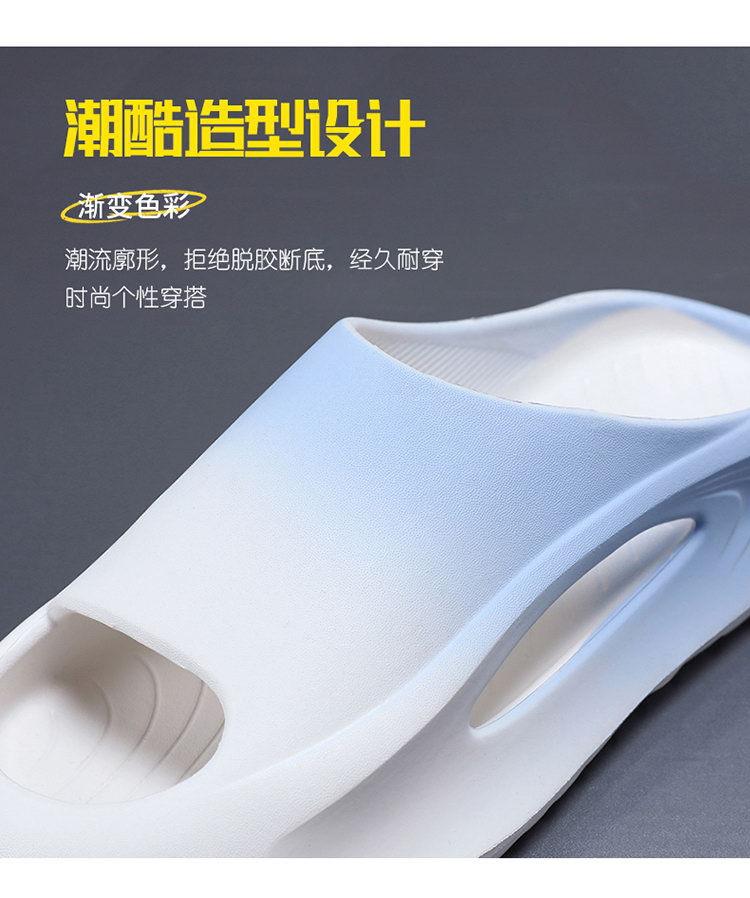 Fashion Comwarm New Men's Summer Sports Sandals Fashion Thick Sole EVA Slippers Soft Hollow Unisex Leisure Sandals Non-slip Beach Shoes