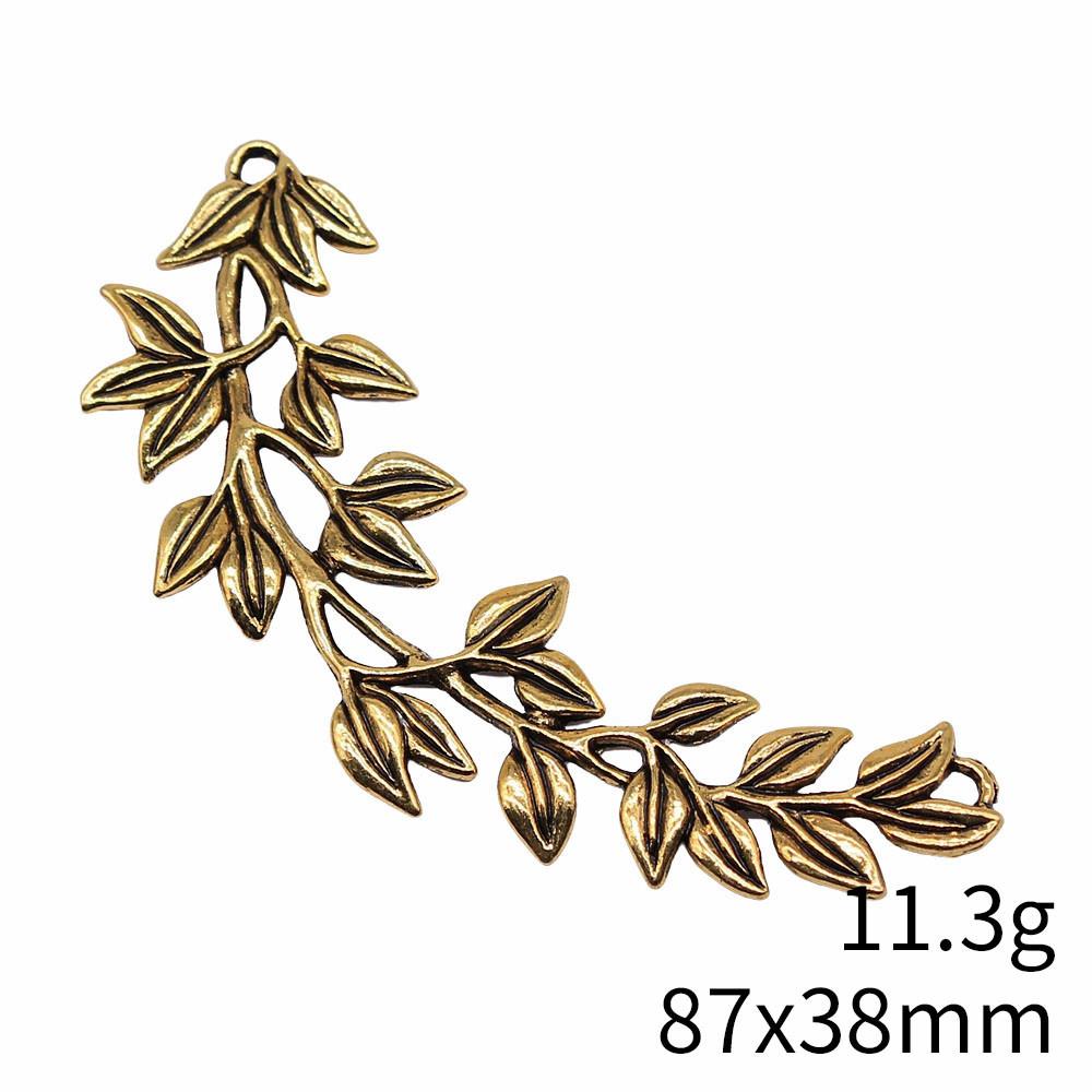New Year's Day Jewelry & Accessories Branch Leaf Connector Accessories Parts Home Garden Accessories For Women Necklace And Earrings