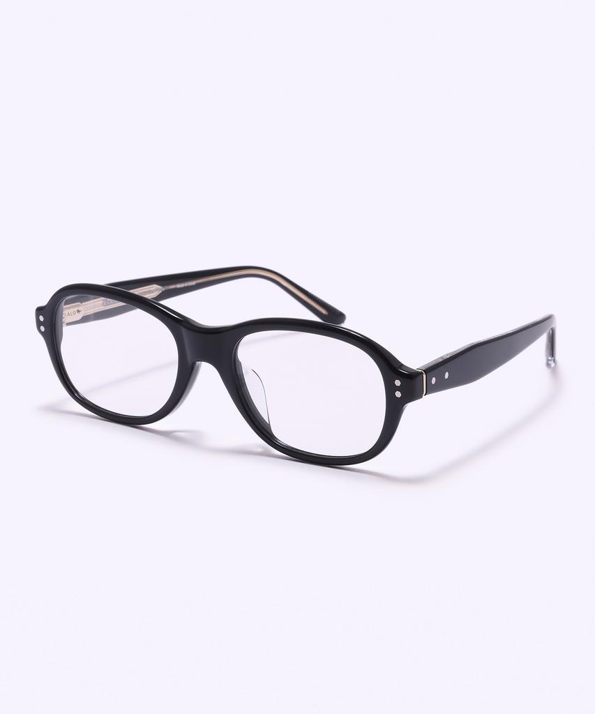 Alloaiweeo [Frame Black] Fbg7602 0920G Black Acetate Eyeglass Frame Blue Light Lens Selection