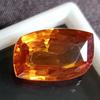 Certified Natural Fancy Painite Mogok Orange Yellow 13-14 Ct Stunning Gemstone