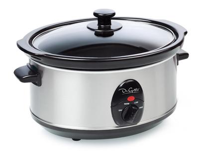 3.5 L Slow Cooker With Stoneware Insert And Keep Warm Function