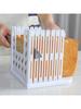 1pc Adjustable Bread Slicer Guide, Plastic Bread Cutter Slicer For Homemade Bread, Foldable Kitchen Baking Tool