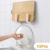 Bathroom Self-adhesive Cutting Board Pot Lid Holder Tissue Hanger Toilet Paper Holder Storage Racks