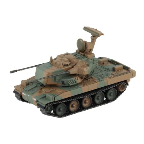 Pit Road 1/144 SGK Series JGSDF Type 87 Self-Propelled Anti-Aircraft Gun Plastic Model SGK07 Molded Color