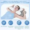 Подушка для шиї Butterfly Sleep Memory Slow Rebound Зручна подушка з Memory Foam Sleep Pillow Ортопедична шийна масажна подушка для шиї