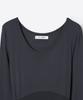 Milo Woman Jersey Shirred Maxi Dress [Charcoal]