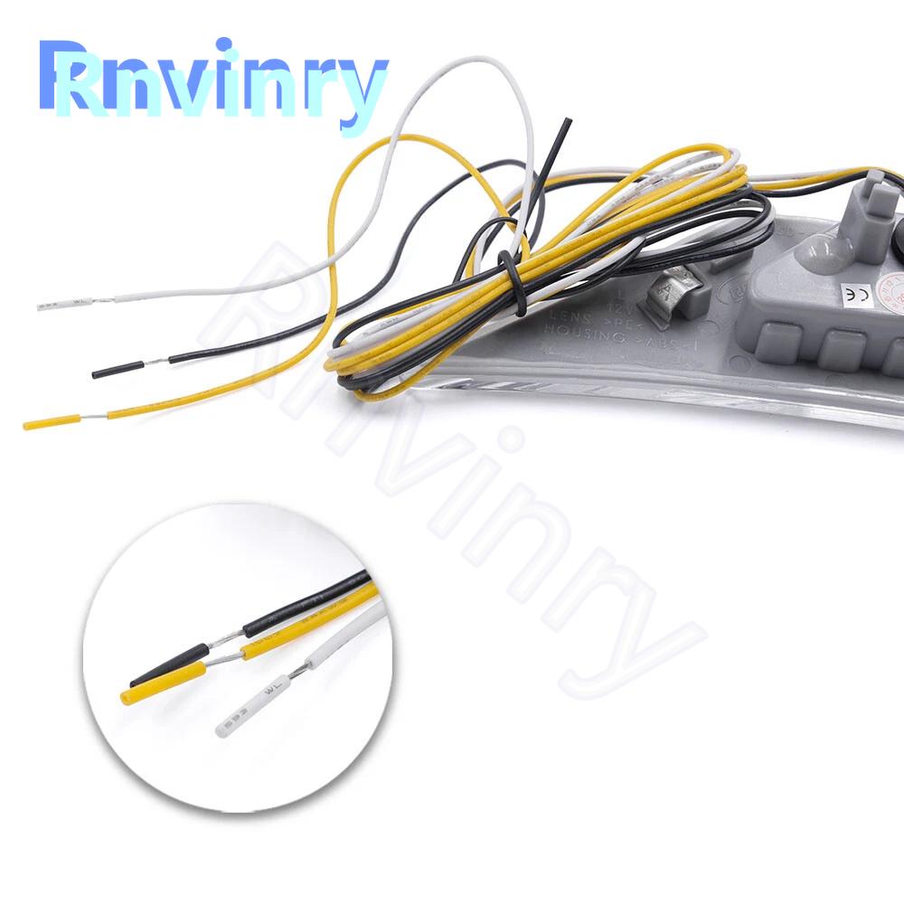 2pcs LED Side Marker Lamp For Subaru BRZ Toyota GT86 Scion Car Front Amber Turn Signal Light Running Position Lights