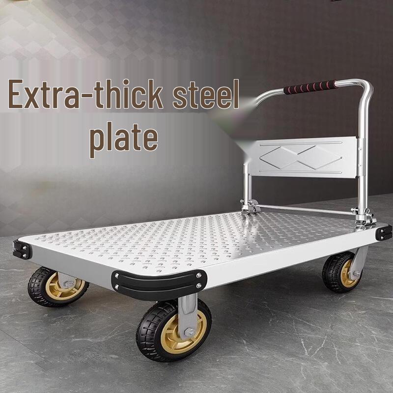 Heavy-Duty Steel Plate Hand Truck