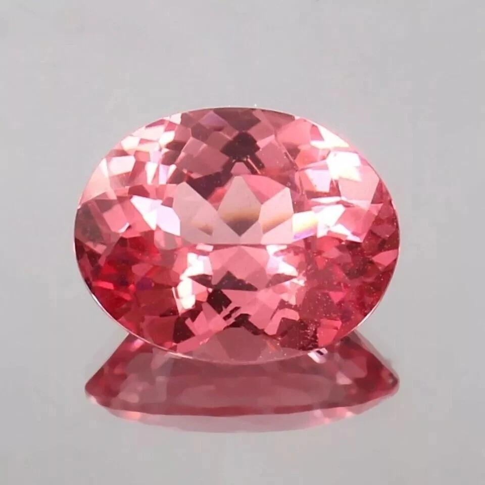 Natural Padparadscha Sapphire Ceylon Oval Cut 12-14 Ct Stunning Gemstone