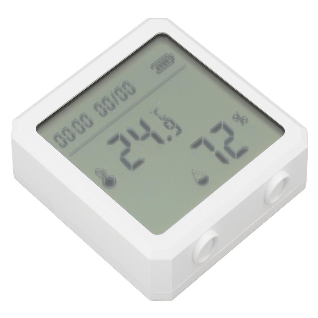 Temperature Humidity Meter LCD Display Wifi Alarm Function Voice Support Digital Hygrometer Thermometer for Indoor