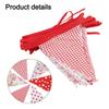 Fabric Bunting Banner None 15cm*19cm*19cm Baby Showers Birthdays Cotton For Weddings Grand Openings High Quality