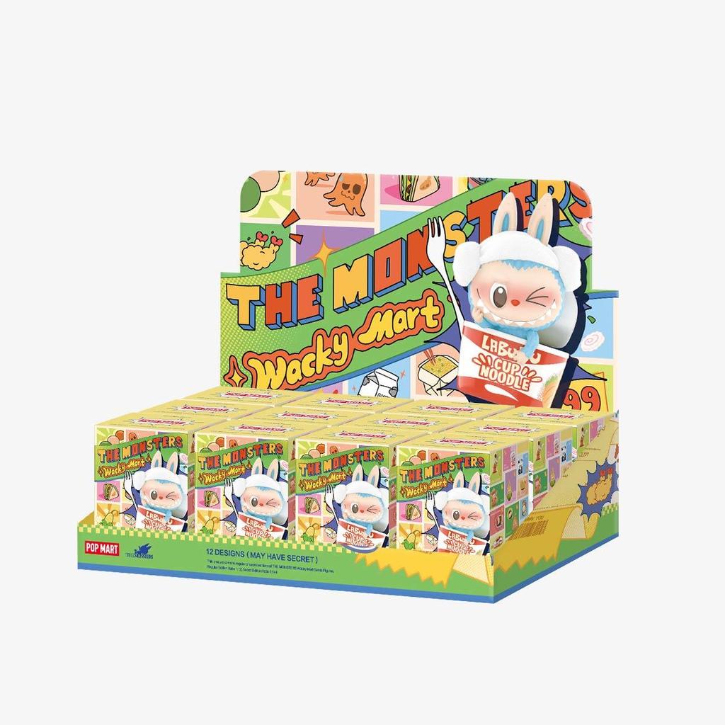 POP MART THE MONSTERS Wacky Mart Séria Figúrok Zberateľská Krabička (Jednotlivé balenie / 12-dielna sada)