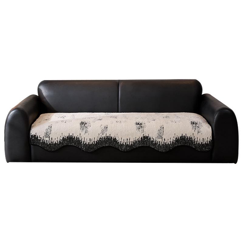 Light Luxury High-End Sofa Cushion, Universal In All Seasons, Non-Slip And Dirt-Resistant Seat Cushion, One-Piece Special-Shaped Sover Cloth T