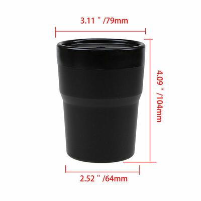 Car Silicone Multifunction Mini Pen Tissue Holder Coin Box Trash Bin Container
