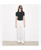 Tolibeochi T-Shirt Monogram Jacquard Sweater - Black