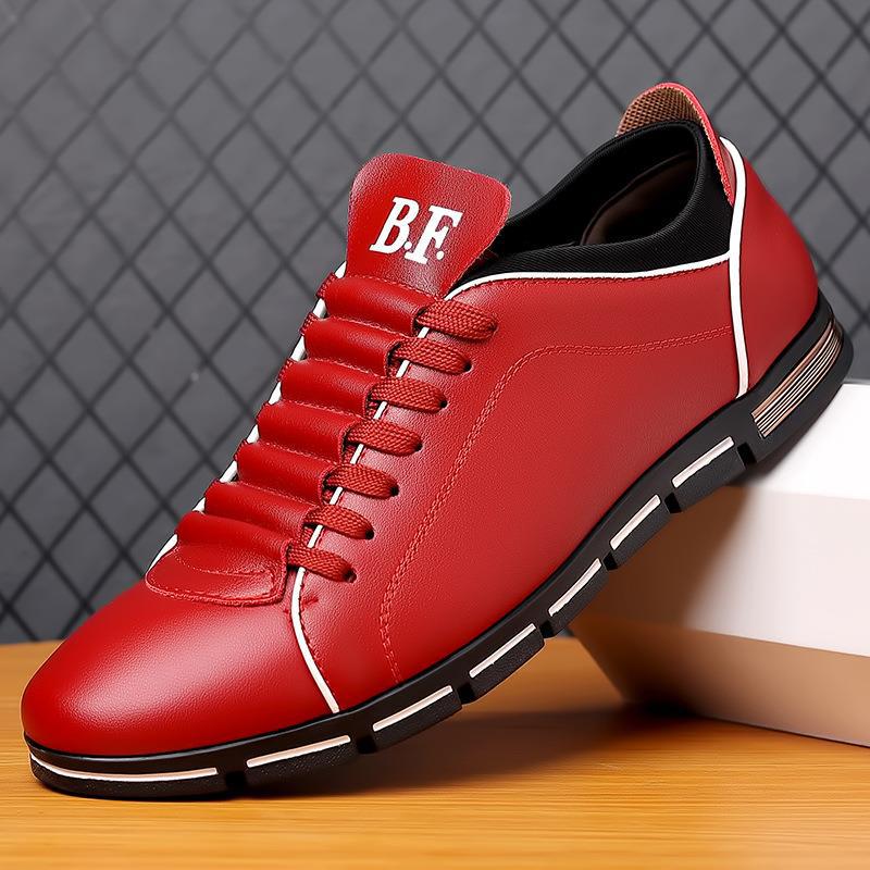 Season's New Men's Korean Style British Sports Style Casual Shoes Large Size Shoes