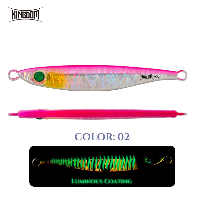 

Kingdom Far Casting Тонущая медленная отсадка 30 г, 80 мм, 60 г, 100 мм, микроджиг, рыболовная приманка, искусственная приманка для соленого окуня, снасти 60g