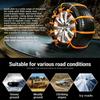 Multipurpose Vehicle Traction Strap Withstands Extreme Conditions For Dependable Anti Slip Protection On Various Roads