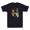 Katzen Spiegelbild Tiger Lustige Tiergrafik Niedliche Katzenliebhaber Neuheit Herren T-Shirt Unisex T-Shirt