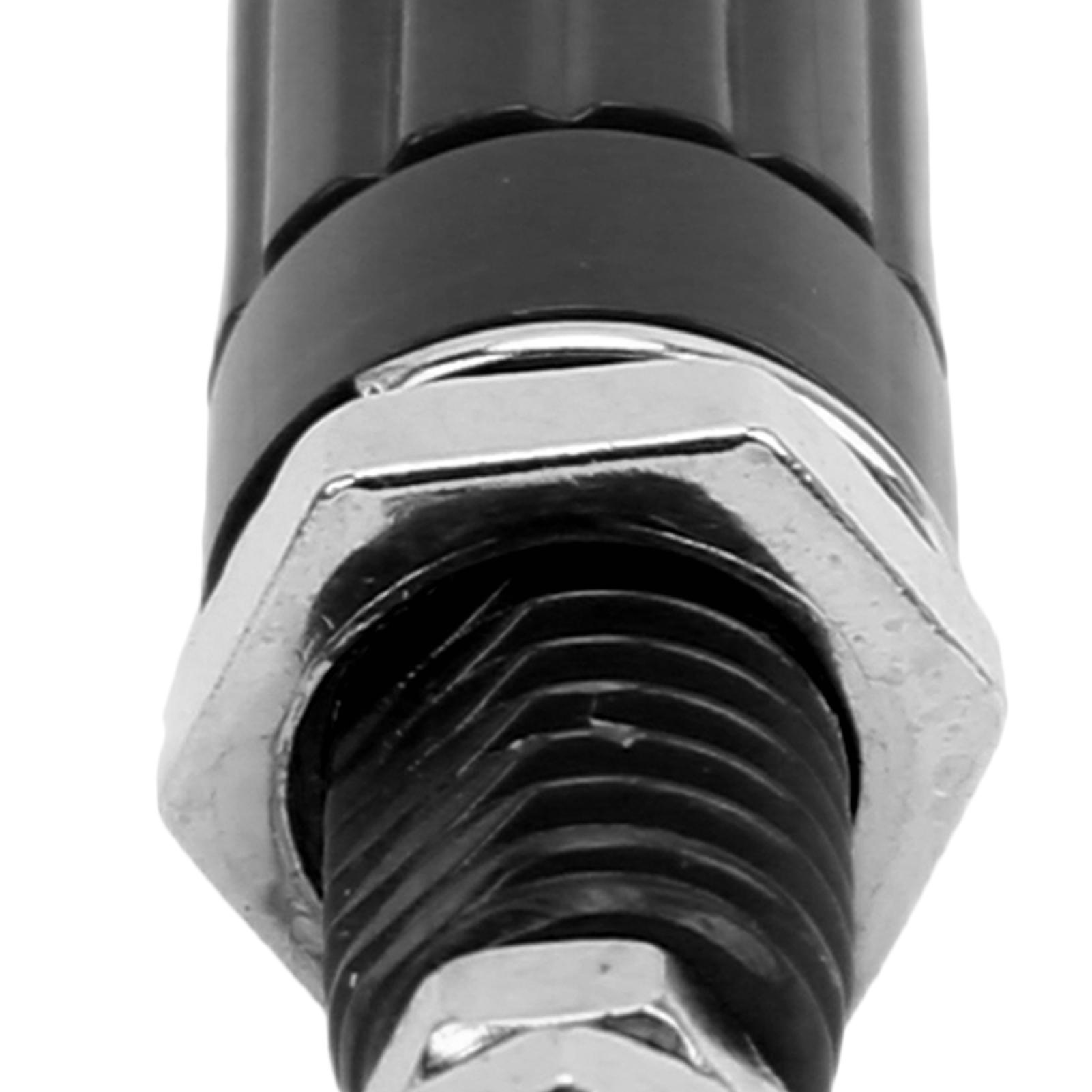 10Pcs M3 Terminal 4mm Banana Socket Screw Panel Terminal Plug for Electronic Equipment