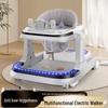 Rechargeable Remote-Controlled Baby Walker Car with Anti-Rollover Safety