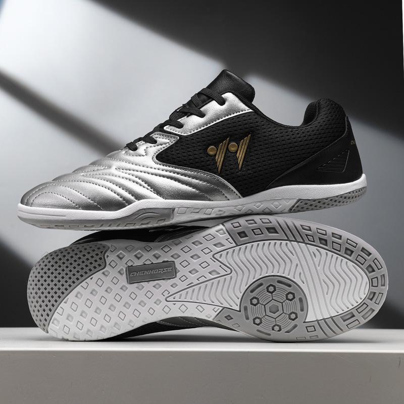 Unisex Indoor Soccer Shoes: Flat Sole for Cement & Wooden Floors - Perfect for Youth, Men, Women, and Students