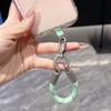 Universal Keychain Lanyard Metal Keyring Pendant Anti-lost Short Lanyard Rope with Back Tab Phone Straps for Mobile Phone Keys