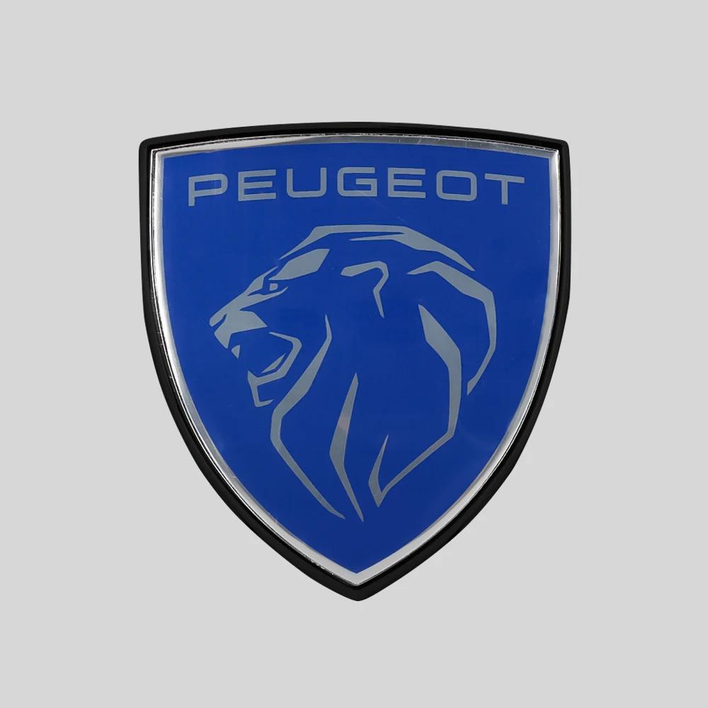 Bilklistermärke 2025 Het Bil Original Frontkåpa Emblem Dekal Tillbehör För Peugeot 308 408 508 RCZ 205 208 3008 2008 108 206 207