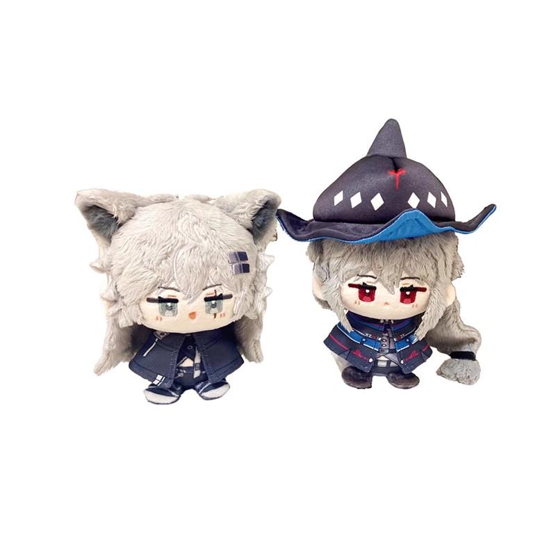 Arknights Lappland Plush Dolls Pendant Cute 12cm Mini Soft Plush Skadi Keychain Bag Plusie Toys Pendant Birthday Halloween Gift