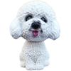 Delicate Strong Adhesion Portable Car Decor Ornament Bobbing Head Dog Animal for Automobile