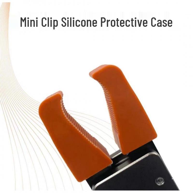 Silicone Buckle Protection Sleeve - Pneumatic Mini Gripper for Robotic Arm