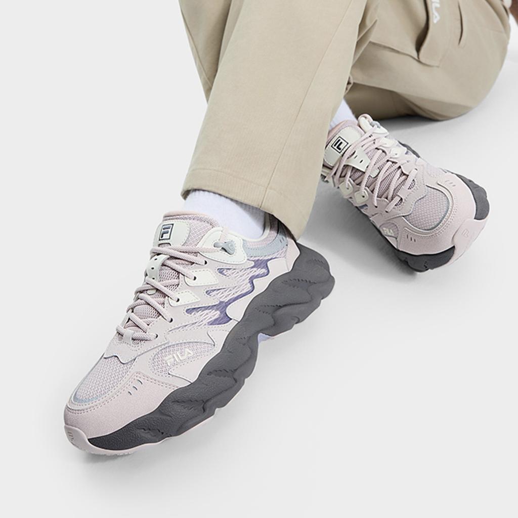 Fila Fern2 Fern Shoes Retro Minimalist Sports Versatile Comfortable Low-Top Casual Shoes Women Sneaker Pink F12W511101FHR