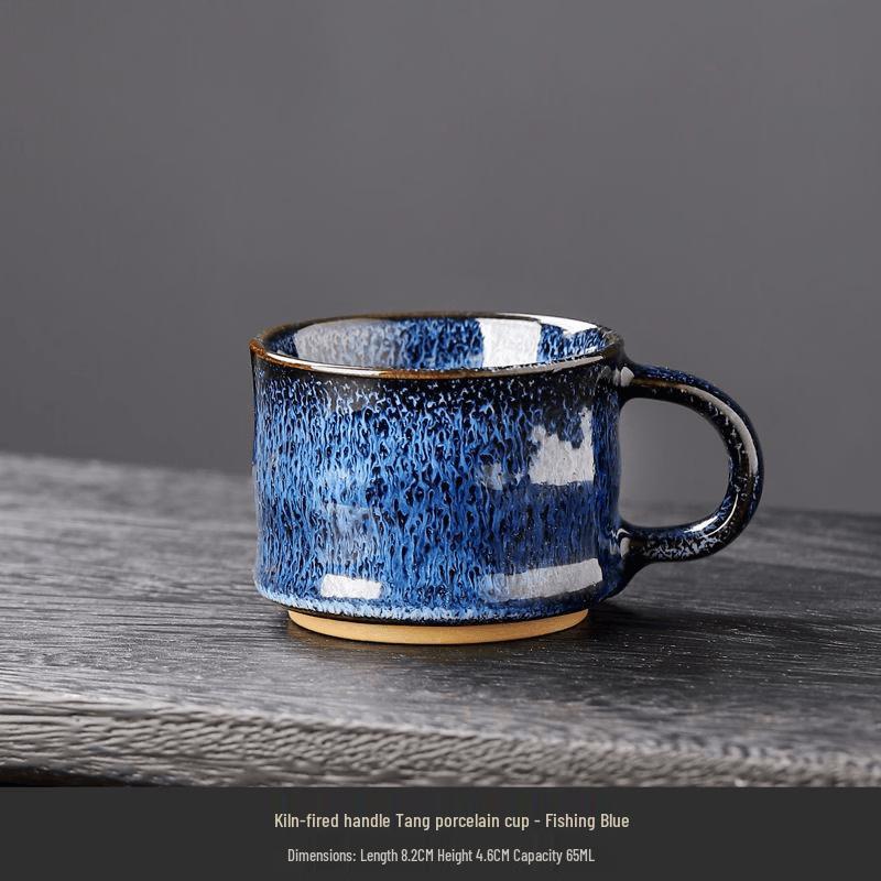 Japanese Retro Kiln Glaze Ceramic Teacups