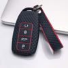 Key Fob Cover for Chery Tiggo with Keychain Anti-Scratch Guard Shockproof Protection Soft Grip Texture Responsive Button Touch Dust Resistant Cover