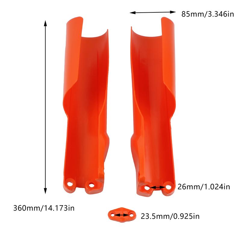 For KTM 2024 Motorcycle Fork Protection Shock Absorber Guard Cover Parts EXC EXCF XC SXF 150 250 300 350 450 Accessories Enduro