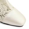 Women's Low-heeled Net Boots Spring and Summer New Thick-heeled Net Boots Sexy Versatile Large-size Guy Cool Boots
