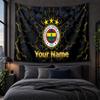 Personalized Tapestry Wall Hanging Fenerbahçe FC Pattern Art Background Cloth