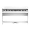 ROLAND F-701 Digital Piano (88-Key, Adjustable Height, White, White) with Standard Warranty and Soundproofing Mat. Assembly and Installation Included.