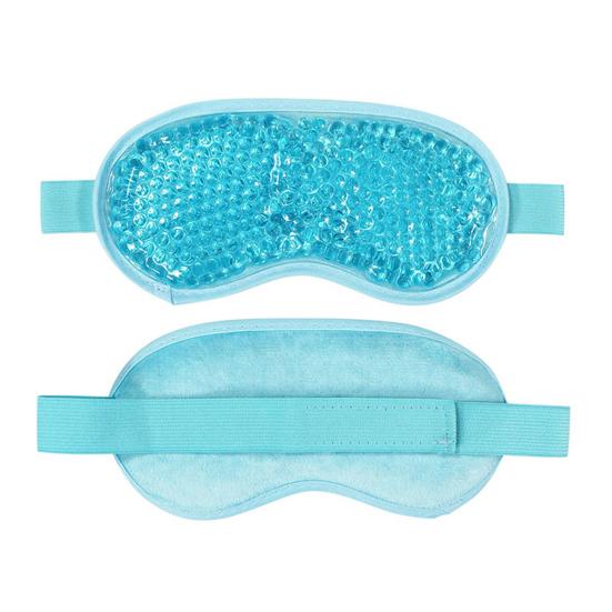 Adjustable Fasten Tape Relieve Fatigue Massage Eye Cover Hot Cold Therapy Soothing Gel Eye Sleeping Cover Sleep Accessory